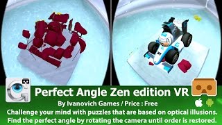 Perfect Angle: The best VR 3D puzzle game based on optical illusions. screenshot 4
