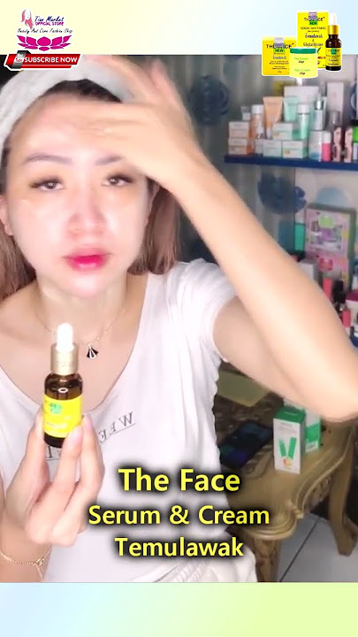 Viral Cream Serum Temulawak Aman Sudah Bpom Dan Halal The Face Original POV