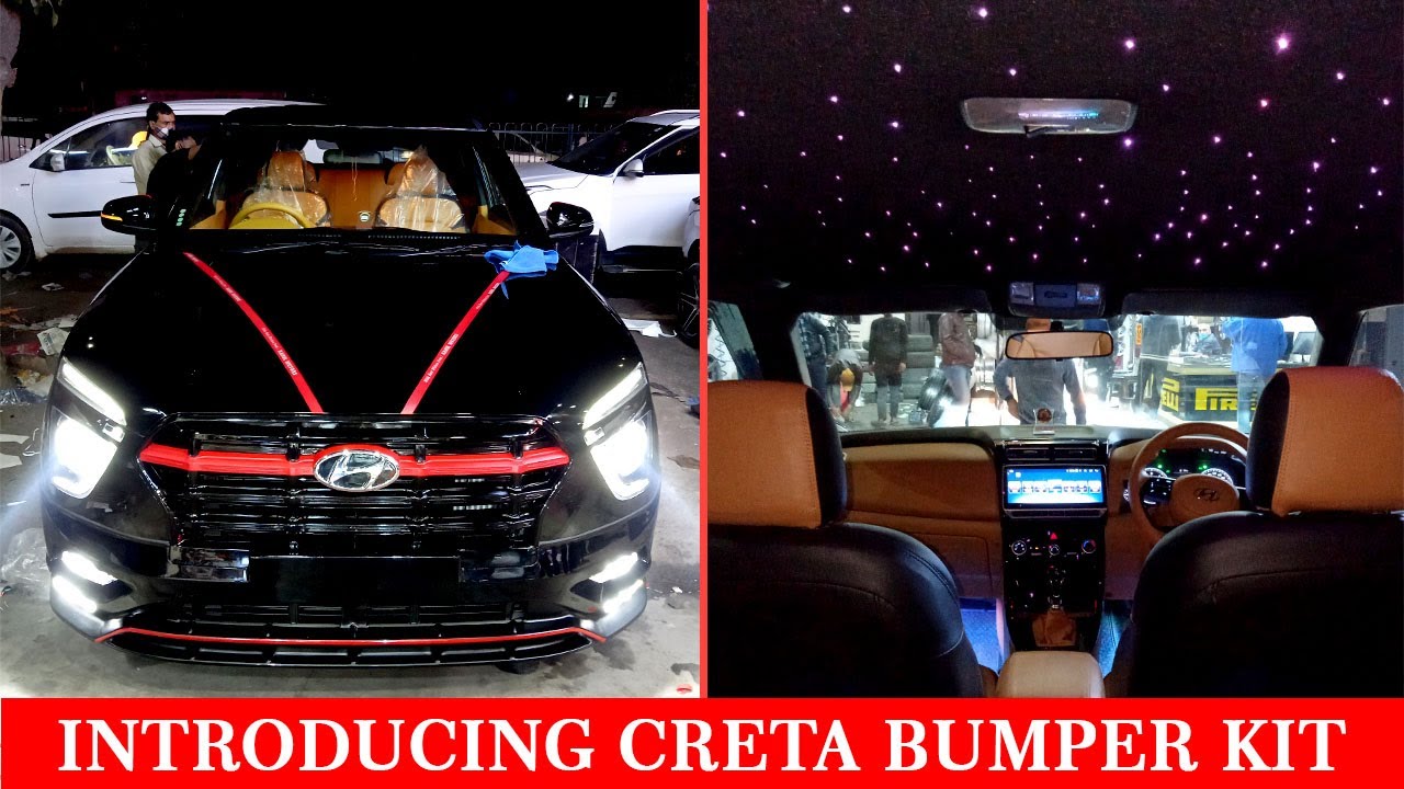 creta 2020 modified Bumper kit FIRST TIME IN INDIA 🔥 | creta modified 2020 | creta 2020