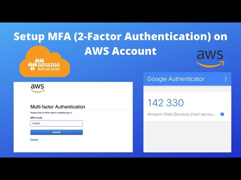 How to Setup MFA on AWS Account (Root User)