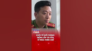 Khởi tố đối tượng trộm cắp tài sản ở Thừa Thiên Huế #truyenhinhdongnai #shorts