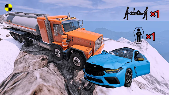 Realistic High-Speed Car Crashes in BeamNG.drive #103 | Ultra Detailed Crash Compilation