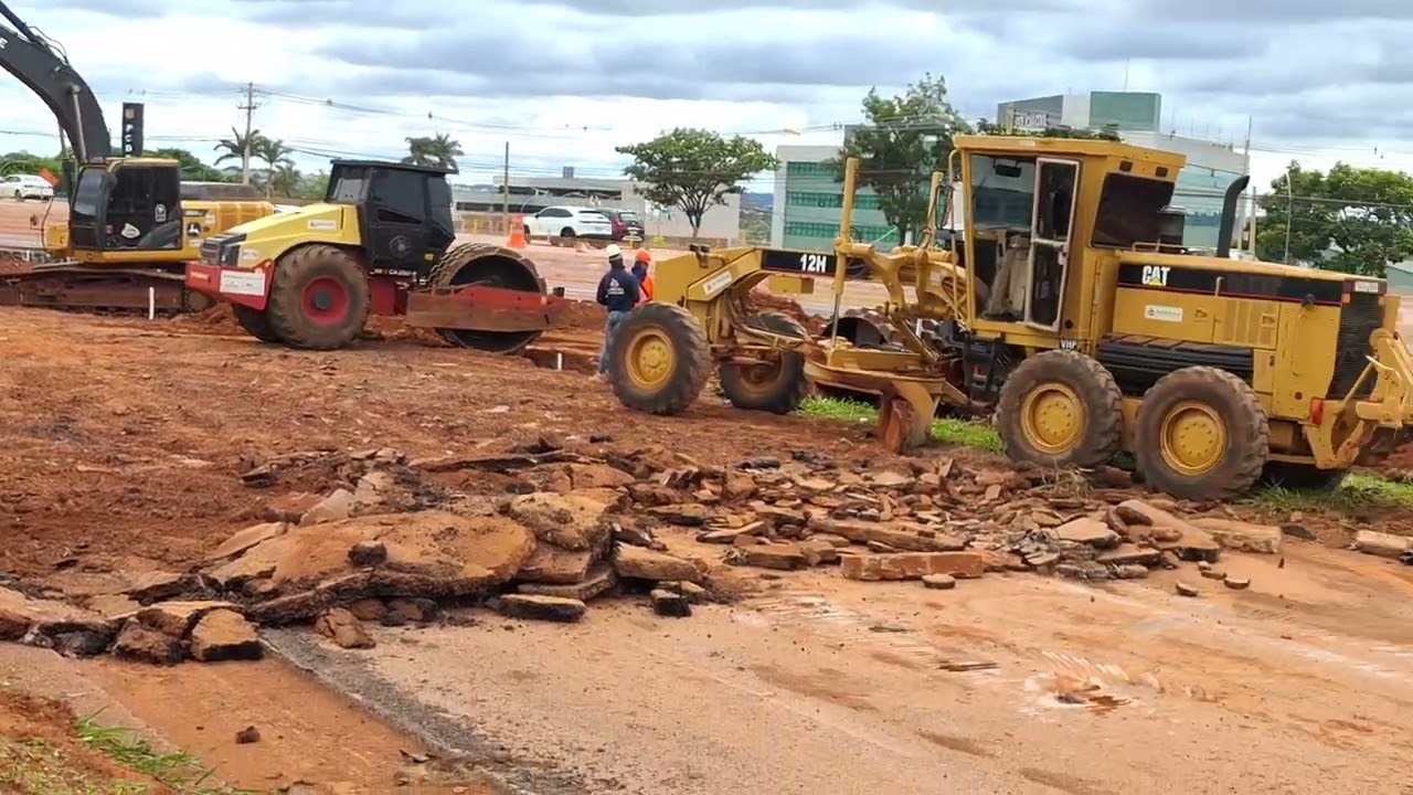🚨😎🔥 OBRAS DE ESCAVAÇÃO NA Q 305 NO SUDOESTE DE BRASÍLIA 🇧🇷 