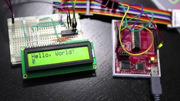 MSP430 i2c slave LCD.