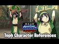 Toph Character References In Avatar Legends The Fighting Game!