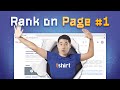 How to Rank on the First Page of Google