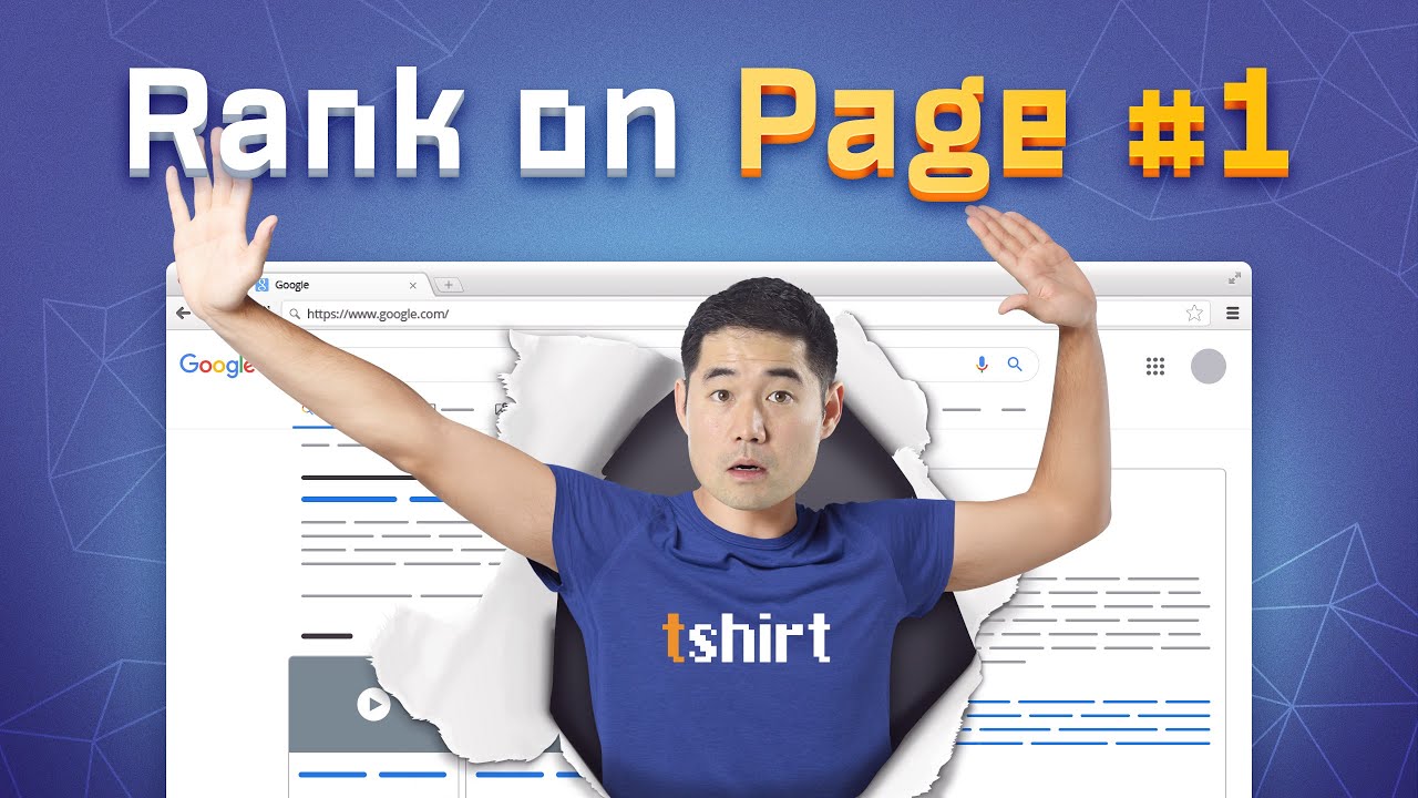 How do you rank on the first page of Google?