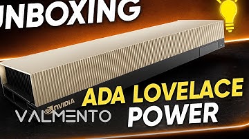 NVIDIA Tesla L40 Founders Edition Unboxing & First Look | Ada Lovelace AI GPU Power Test