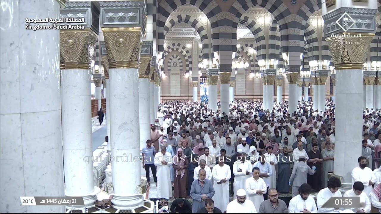 الشفع و الوتر للشيخ صلاح البدير ليلة 21 رمضان 1445هـ