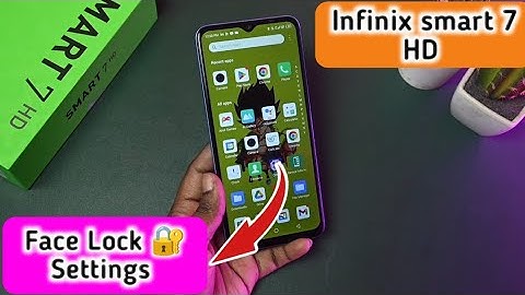 How to set face lock in Infinix Smart 7 HD,Infinix Smart 7 HD mein face lock kaise lagaen,