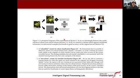 ISPL paper seminar, 2020.10.21, Adversarial Examples are not Bugs, they are Features