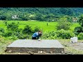 Journey to build a new farm : Perfecting the pig pen floor in harsh weather