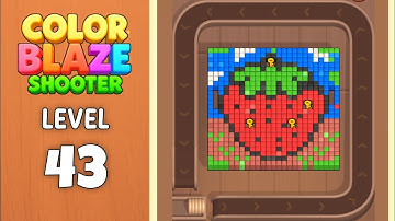 Color Blaze Shooter level 43 solution