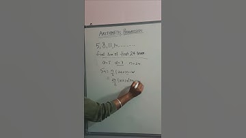 sum of first 24 terms AP #shorts