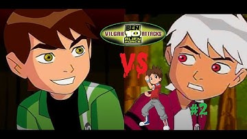 BEN 10 Alien Force Vilgax Attacks - Part 2 - Vulpin - Movie Game Walkthrough (2009) [1080p]