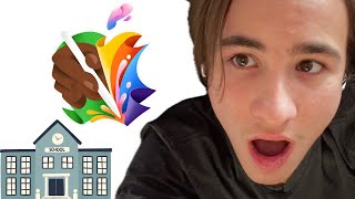 DITCHING SCHOOL to watch the APPLE EVENT (Reaction)