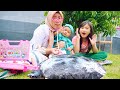 SEDIH KURA KURA BESAR SAKIT 🐢 MAIN DOKTER DOKTERAN - drama | Salsa and Family