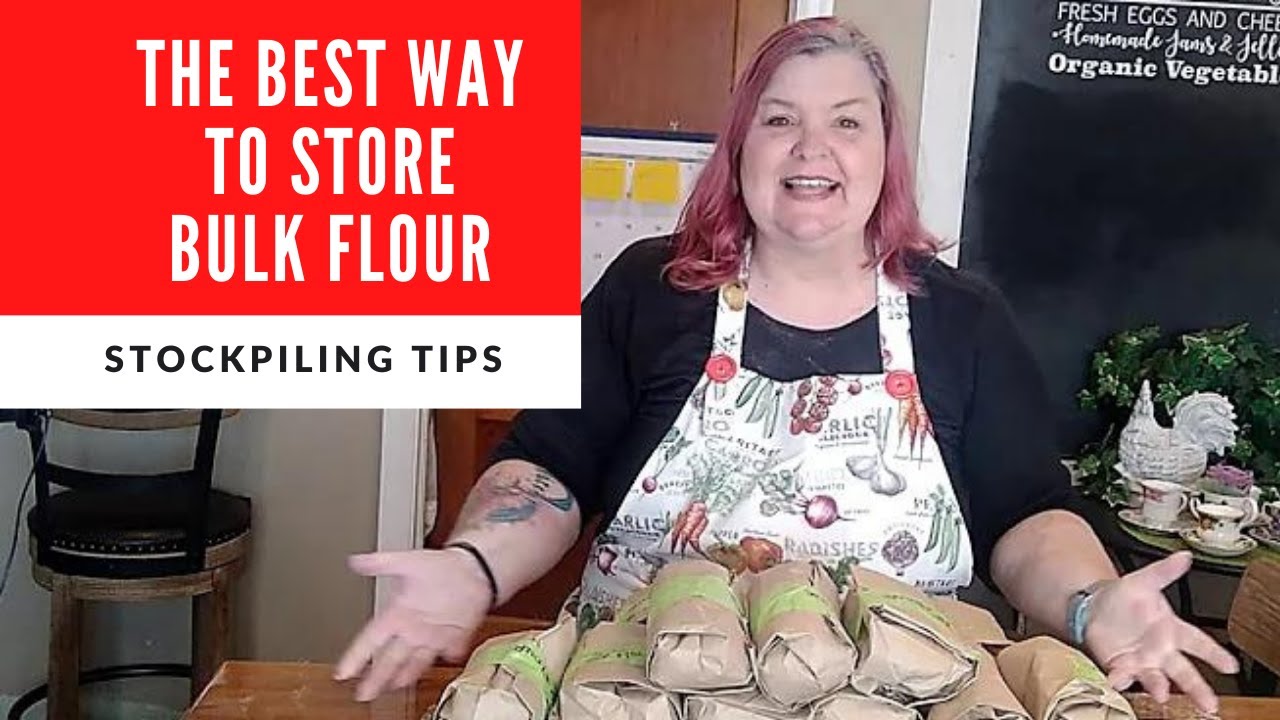 The Best Way to Store Flour