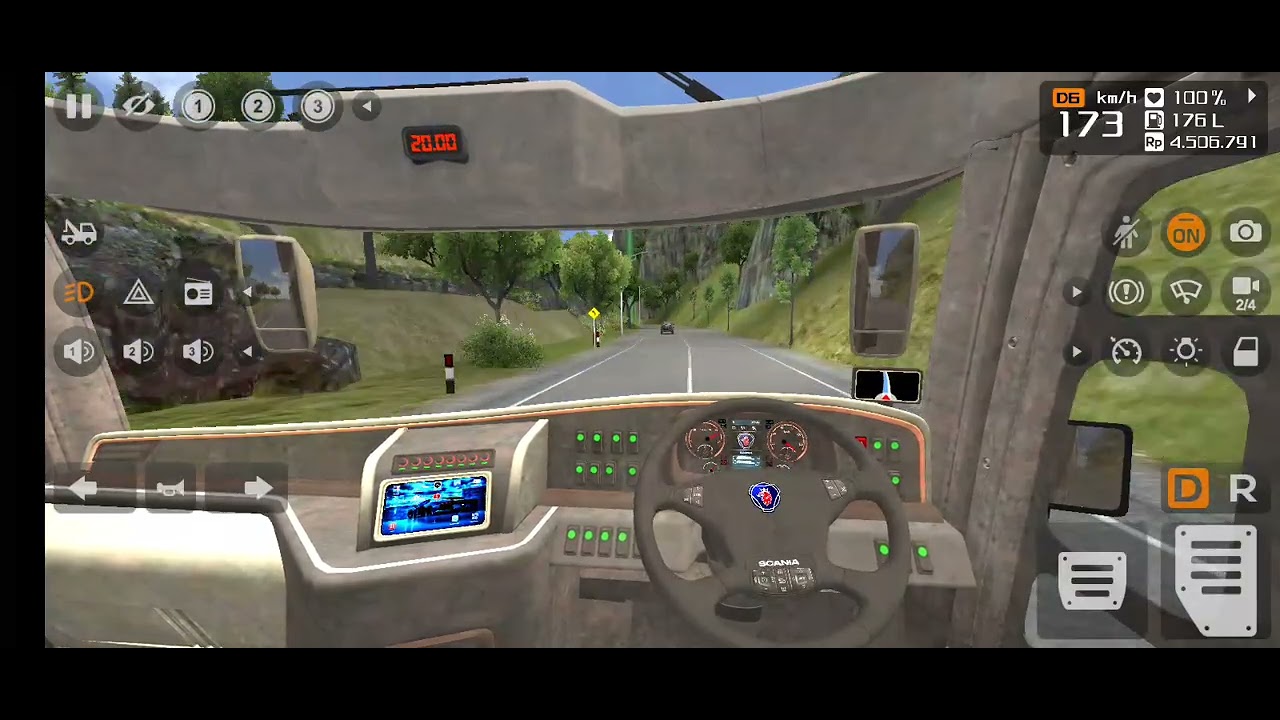 Pekanbaru to bukittinggi (part-2) #viral #bussimulatorindonesia 