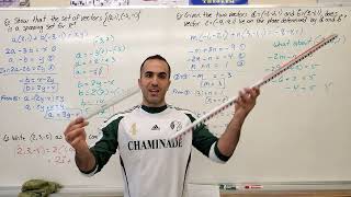 Famous 6.8 Linear Combinations and Spanning Sets (Grade 12 Calculus, MVC4U) Net Worth