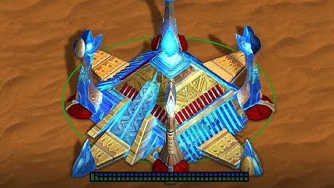 STARCRAFT REMASTERED ALL PROTOSS BUILDINGS, UNITS, HEROES (CLOSE UP!)