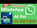 New WhatsApp AI for Business: Usernames, Search Discovery & In-Chat Checkout, Meta Business Agent