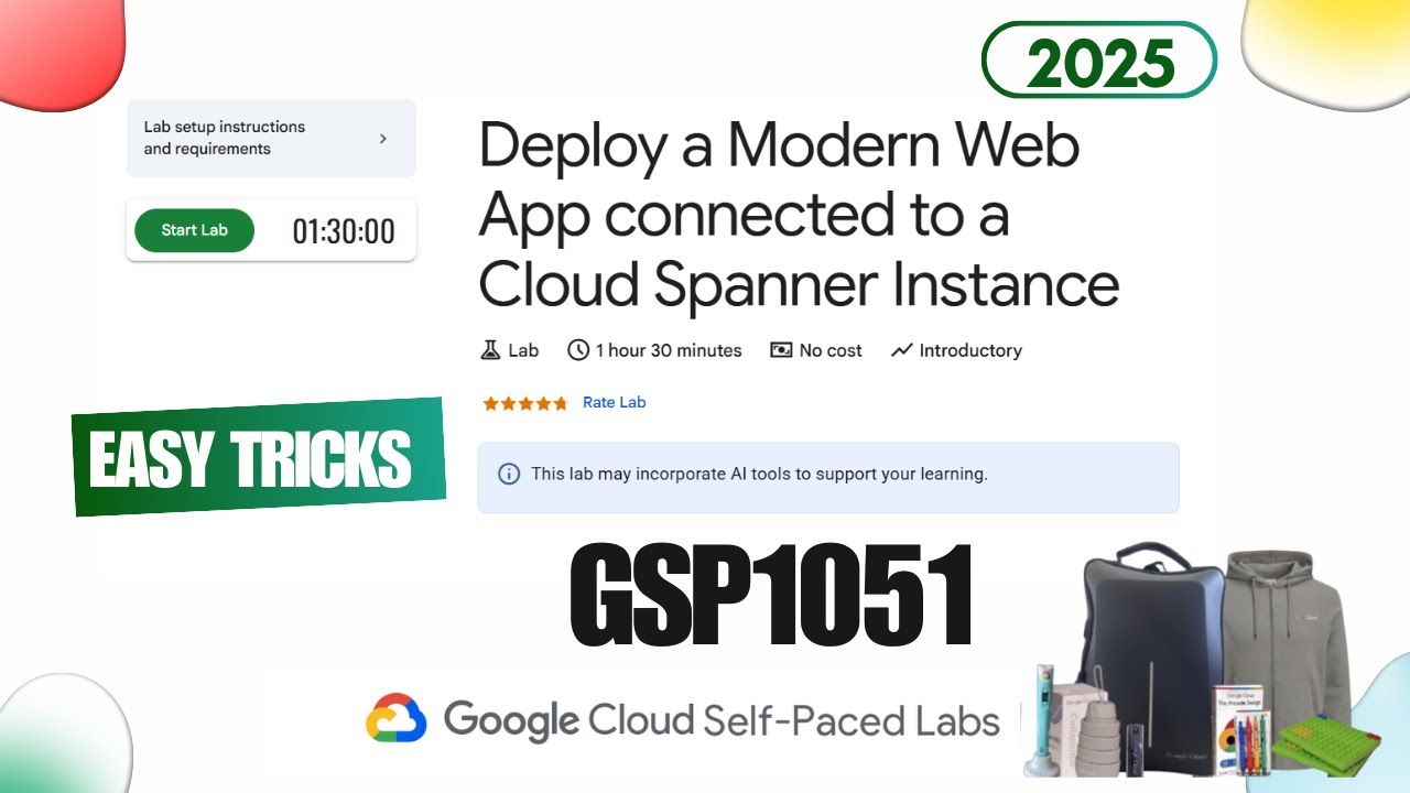 Deploy a Modern Web App connected to a Cloud Spanner Instance | GSP1051 ...