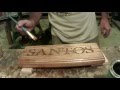 Custom Carved Wood Sign Custom Carved Wood Sign