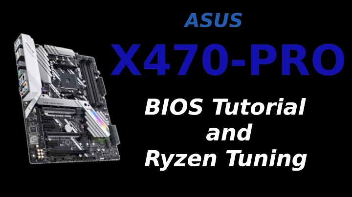 ASUS X470-Pro BIOS＆オーバークロックの究極ガイド