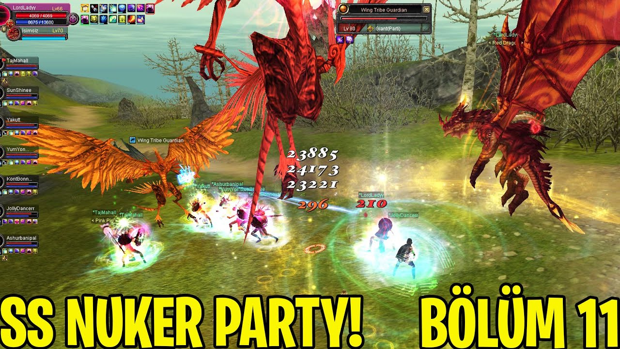 SİLKROAD ONLİNE | SS NUKER PARTY EJDERYA VS WHİTE KNİGHT! FULL SUN SETLİYORUZ NEYE NİYET NEYE KISMET