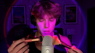ASMR brushing and reassuring you back to sleep 😴 