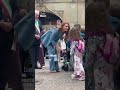 Princess of Wales greeted by royal fans as she arrives in Italy.
