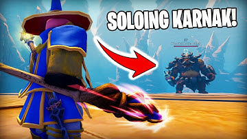 Soloing Karnak Devas Of Creation Roblox