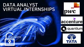Data Analyst Remote Internships