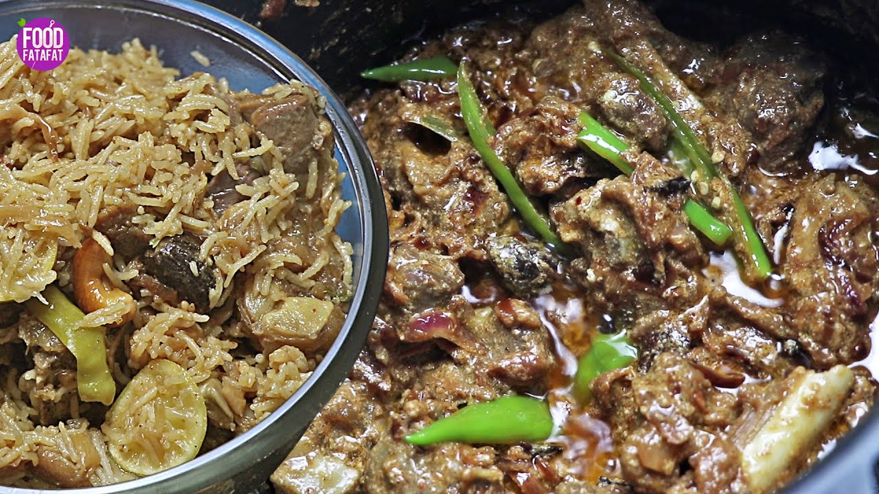 Mutton Yakhni Pulao Recipe | यखनी पुलाव | Easy Homemade Cooking | Food Fatafat