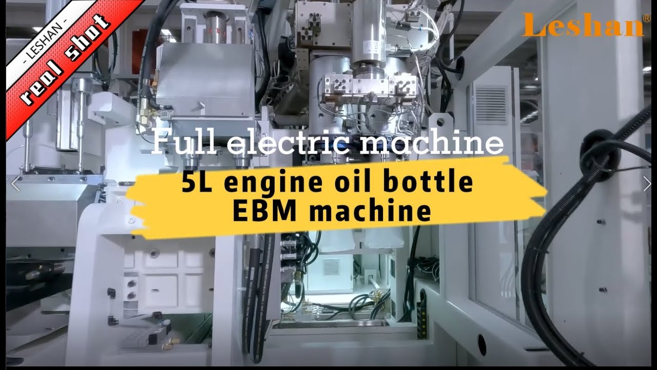 Leshan automatic production line extrusion blow molding machine HDPE bottle manufacturing