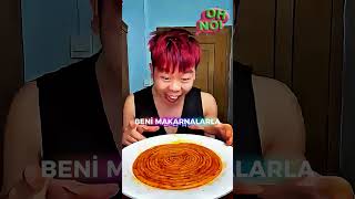 Amcama Dev Noodle Challenge! 😱Kim Daha Fazla Yedi? 🍜