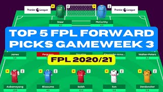 BEST FPL FORWARDS GAMEWEEK 3 | BEST TRANSFER OPTIONS! | Fantasy Premier League Tips 2020/21 BEST FPL FORWARDS GAMEWEEK 3 | BEST TRANSFER OPTIONS! | Fantasy Premier League Tips 2020/21