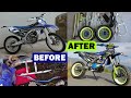 Amazing Supermoto Transformation YZ450F!! (Timelapse Video)