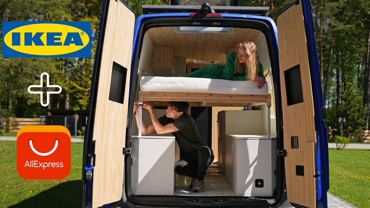 Bed Lift for DYI Camper Van