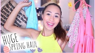 HUGE Spring Collective Haul! Forever 21, American Apparel and more!