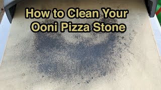 How To Clean the Ooni Pizza Stone.