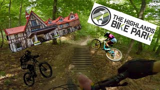 Downhill Thrills: Mountain Biking at Boyne Highlands Bike Park in Harbor Springs, Michigan!