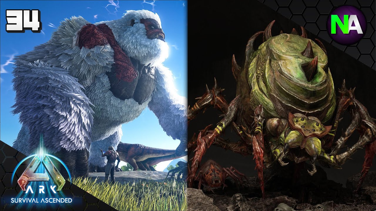 The Beginning of the END! - Broodmother and Megapithicus Fight - Ark Ascended S1 Ep34