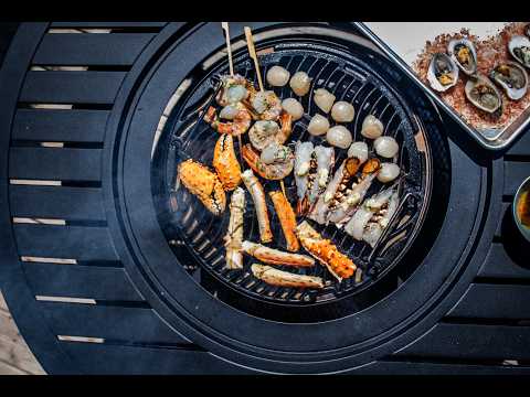 Summer Seafood Fire-Grilled Feast