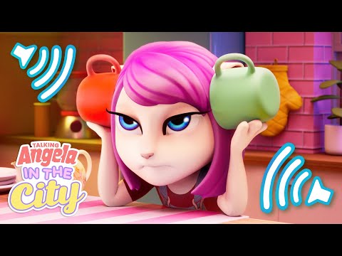 🔊🙉 Noisy Neighbors! 🔊🙉 Talking Angela: In the City (Special)