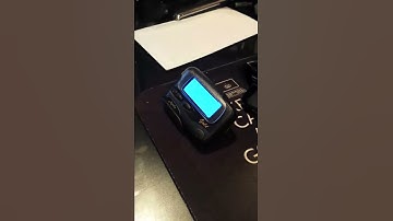 SA CFS Apollo gold pager. Firecall alert tone (Siren)