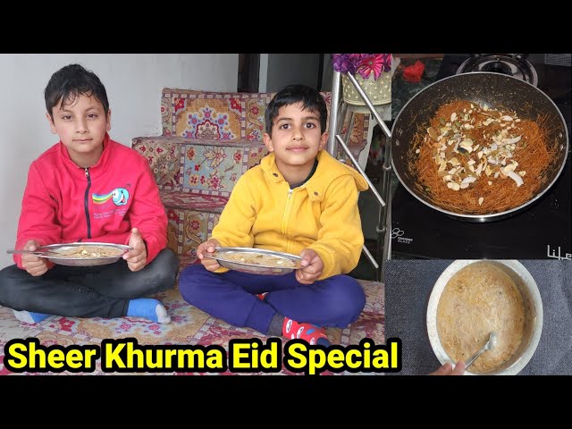 Ghar Main Habeel Ka Dost Aaya Sheer Khurma Banakar Khilaya | Sheer Khurma Eid Special class=