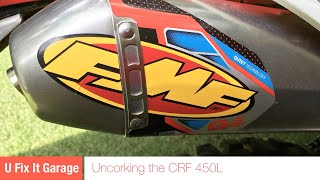 FMF Q4 on CRF 450L / 450RL