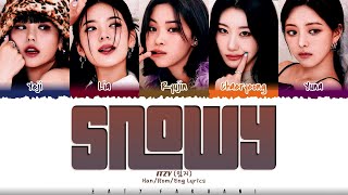 ITZY (있지) - Snowy (1 HOUR LOOP) Lyrics | 1시간 가사